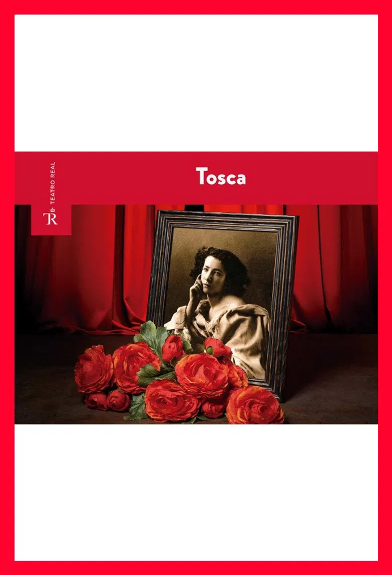 Tosca - Teatro Real poster background