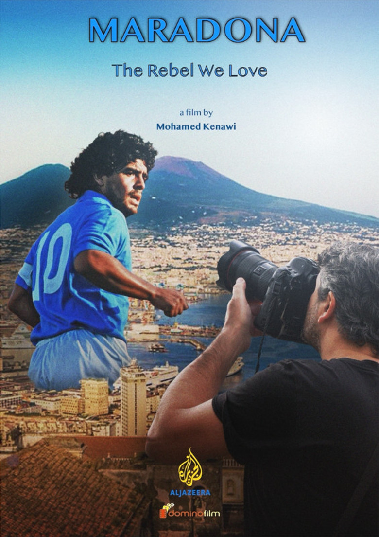 Maradona - The rebel we love poster background