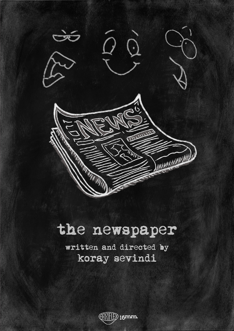 The Newspaper poster background