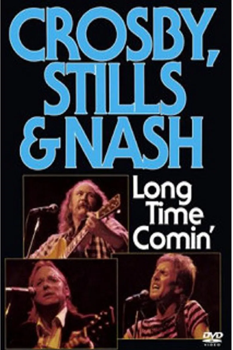 Crosby, Stills & Nash - Long Time Comin' poster background