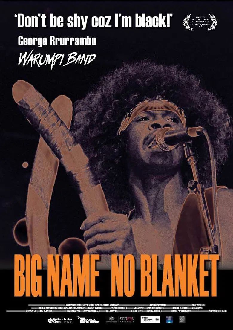 Big Name No Blanket poster background