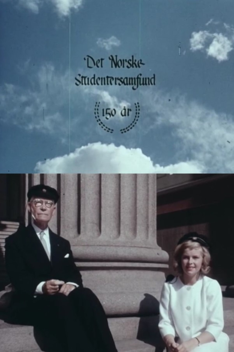 Oslofilm: Det norske studentersamfund 150 år poster background