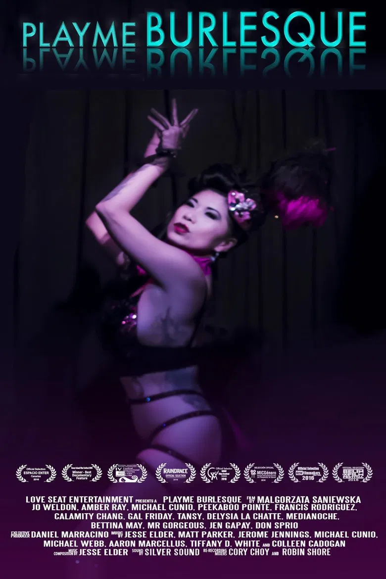 PlayMe Burlesque poster background