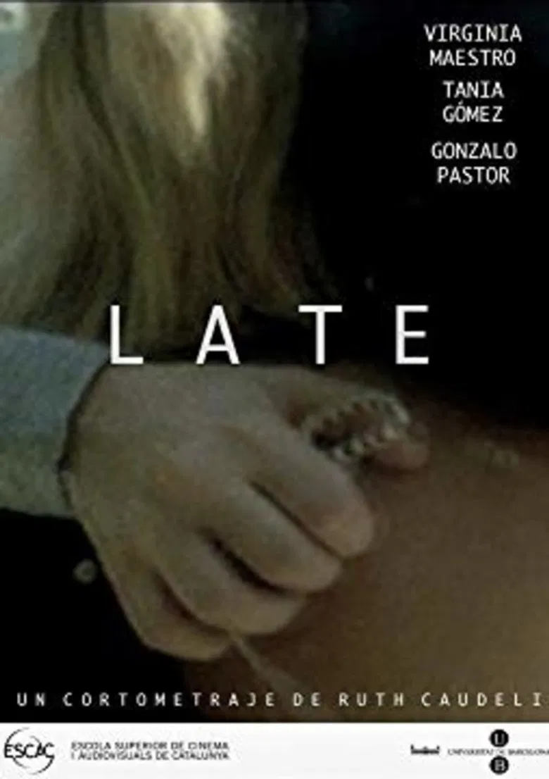 Late poster background