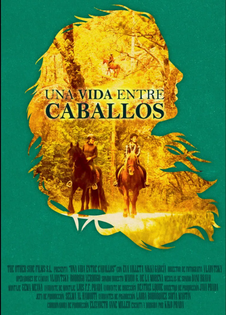 Una Vida entre caballos poster background
