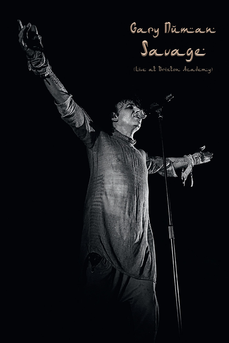 Gary Numan: Savage (Live at Brixton Academy) poster background