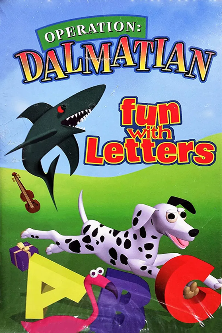 Operation Dalmation: Fun with Letters poster background