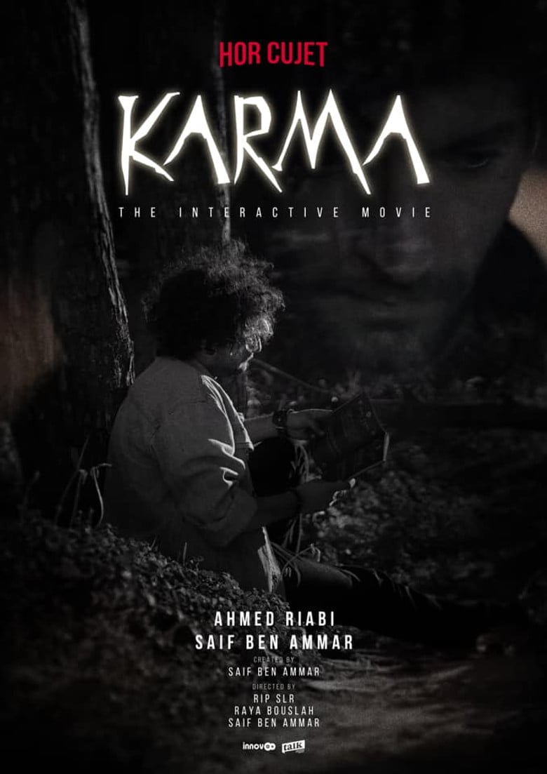 Karma: The Interactive Movie poster background