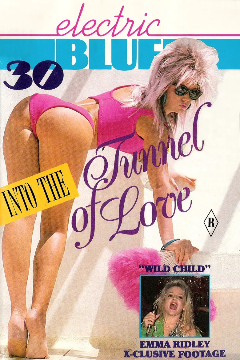 Electric Blue 30 poster background