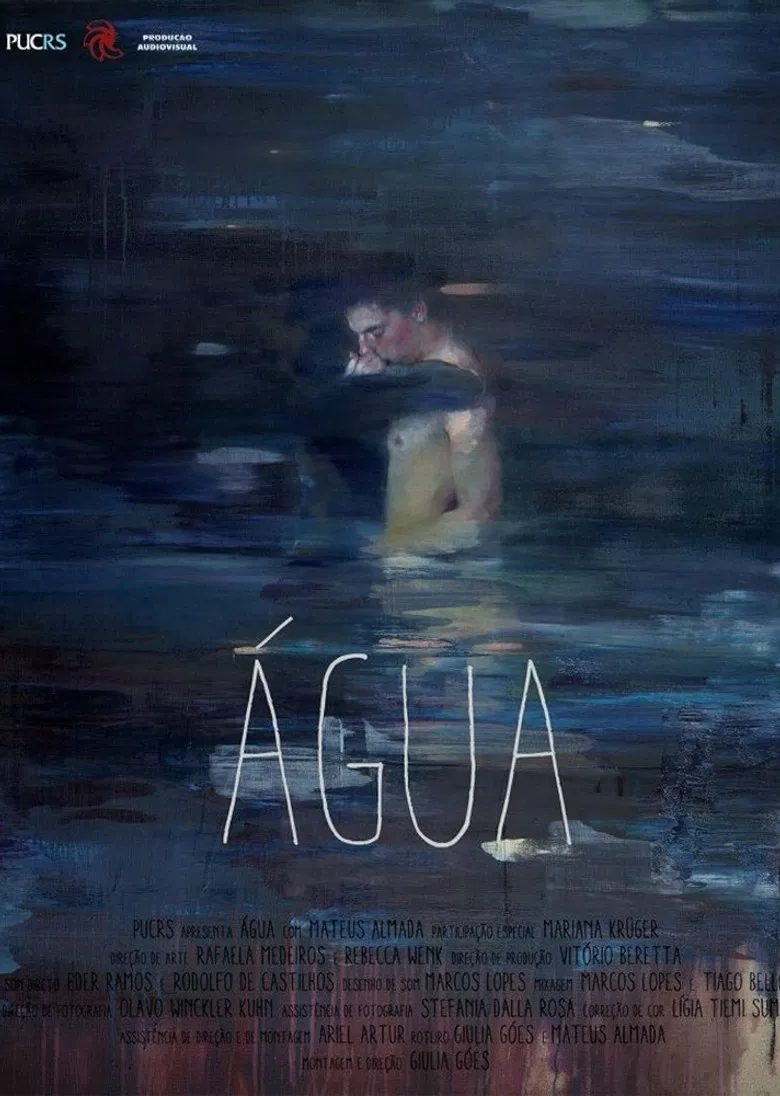 Água poster background