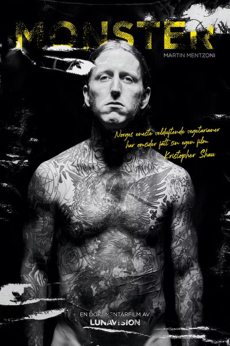 Monster poster background