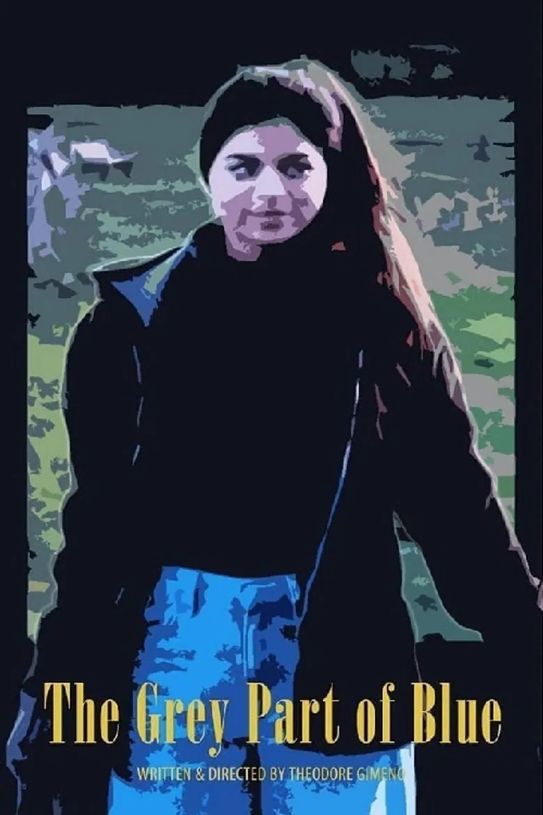 The Grey Part of Blue poster background
