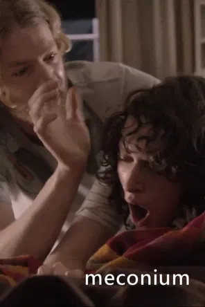Meconium poster background