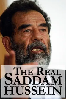 The Real Saddam Hussein poster background