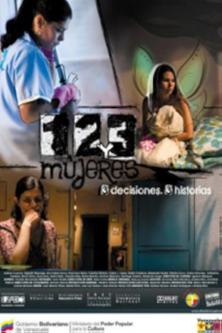 1, 2 y 3 Mujeres poster background