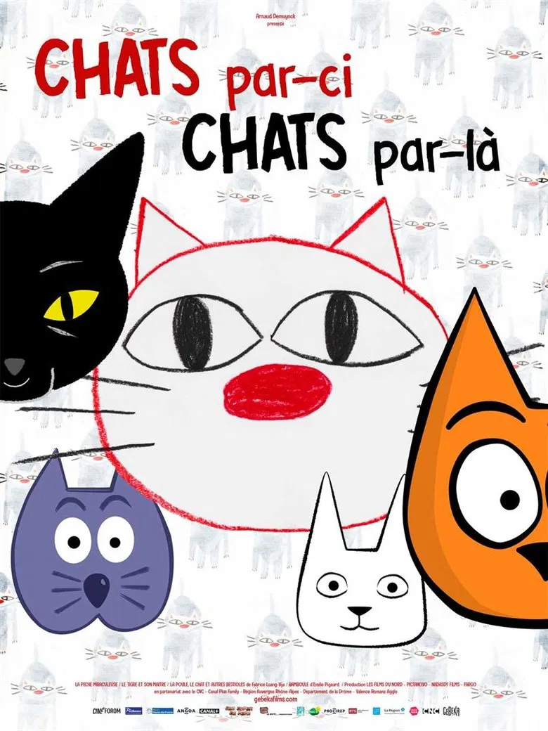 Chats par-ci, chats par-là poster background