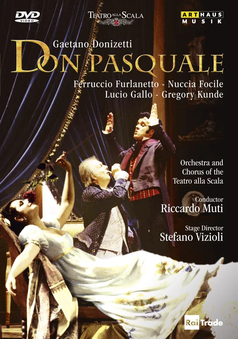 Don Pasquale - Teatro alla Scala poster background
