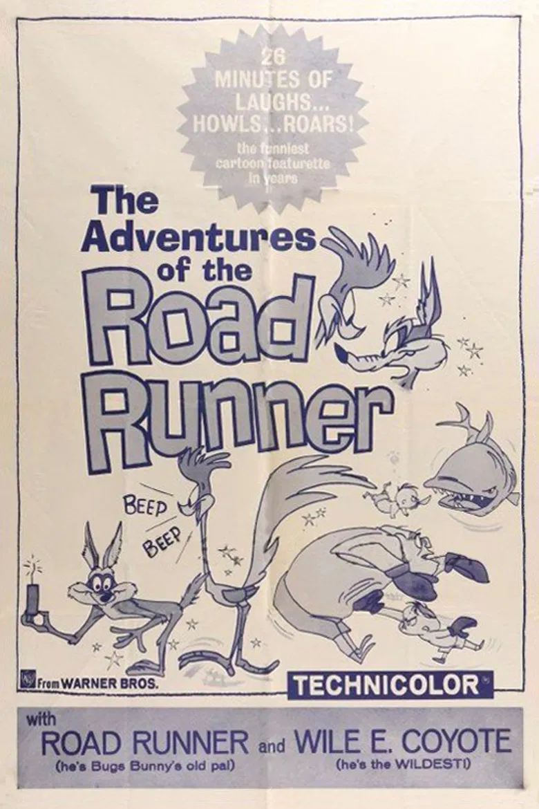 Adventures of the Road-Runner poster background