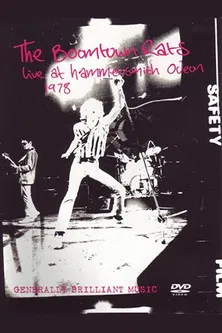 The Boomtown Rats: Live at Hammersmith Odeon 1978 poster background
