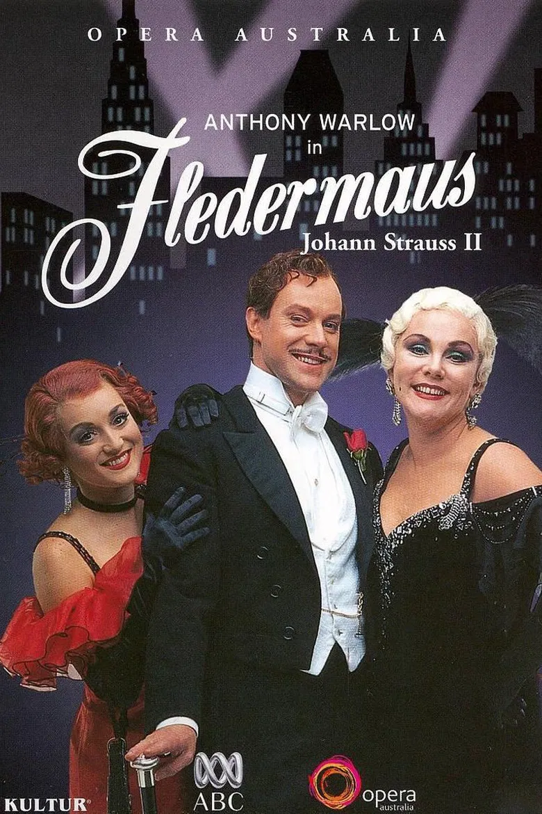 Opera Australia: Die Fledermaus poster background