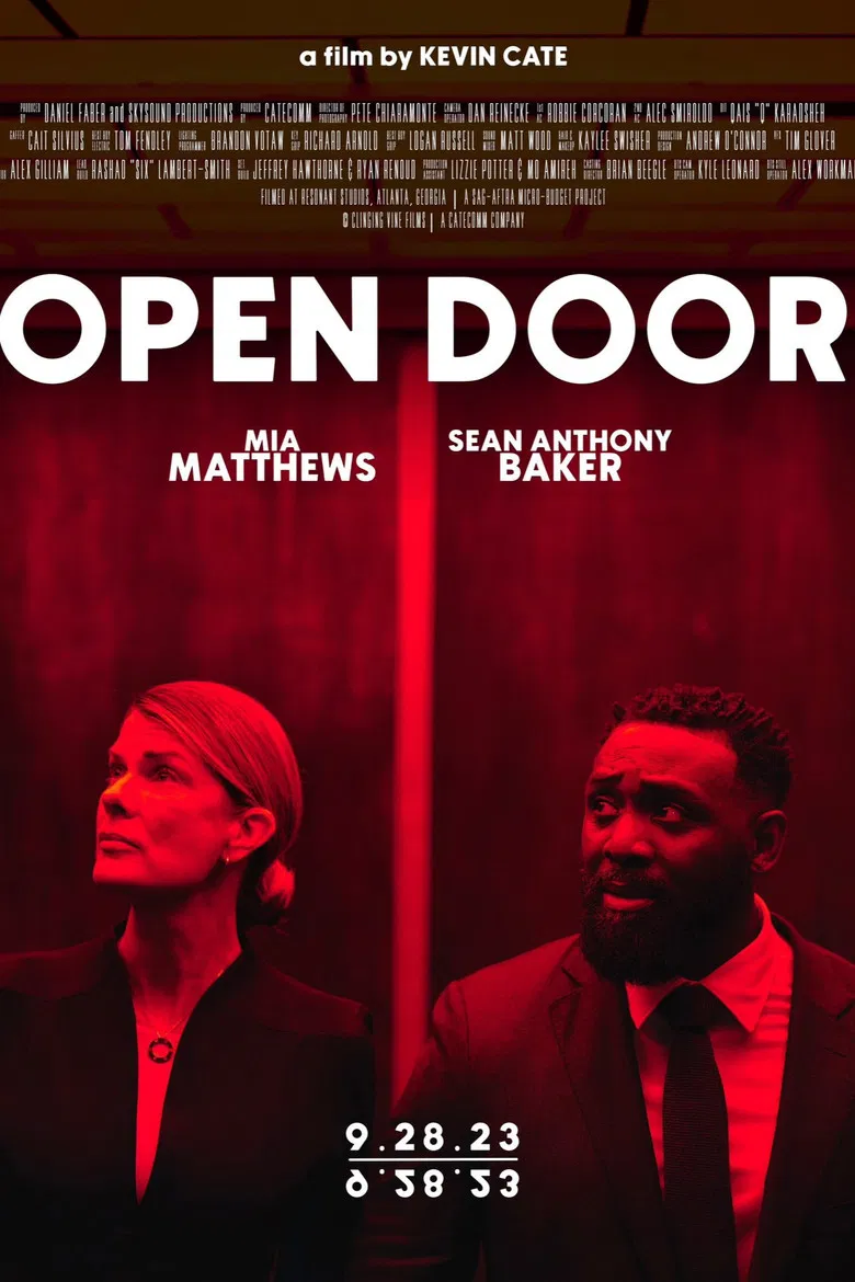 Open Door poster background