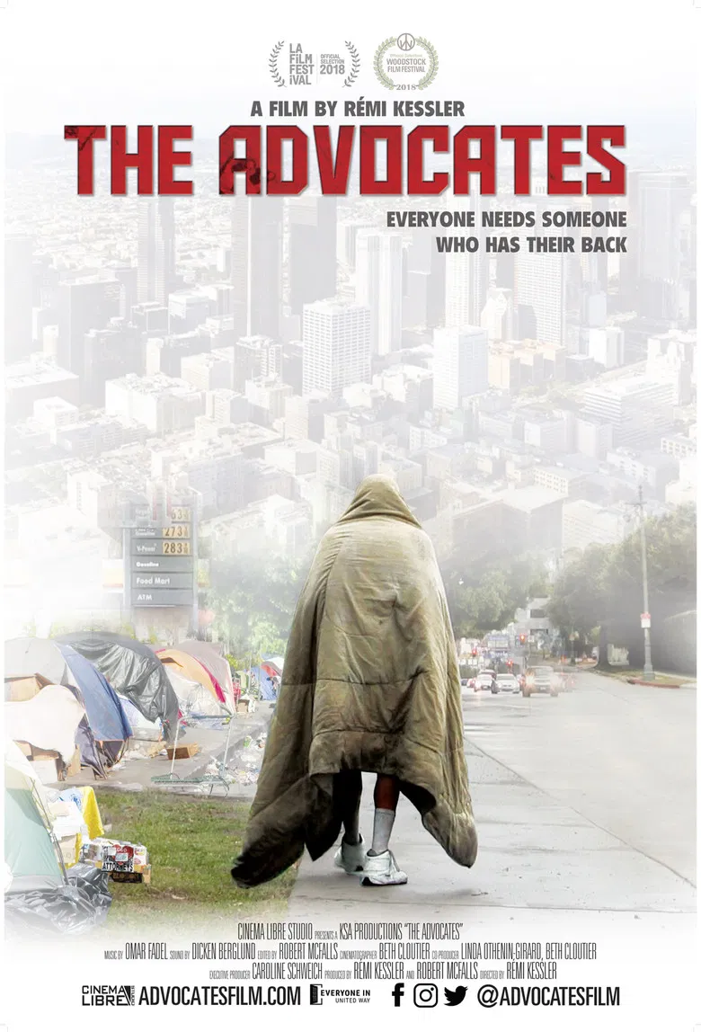 The Advocates poster background