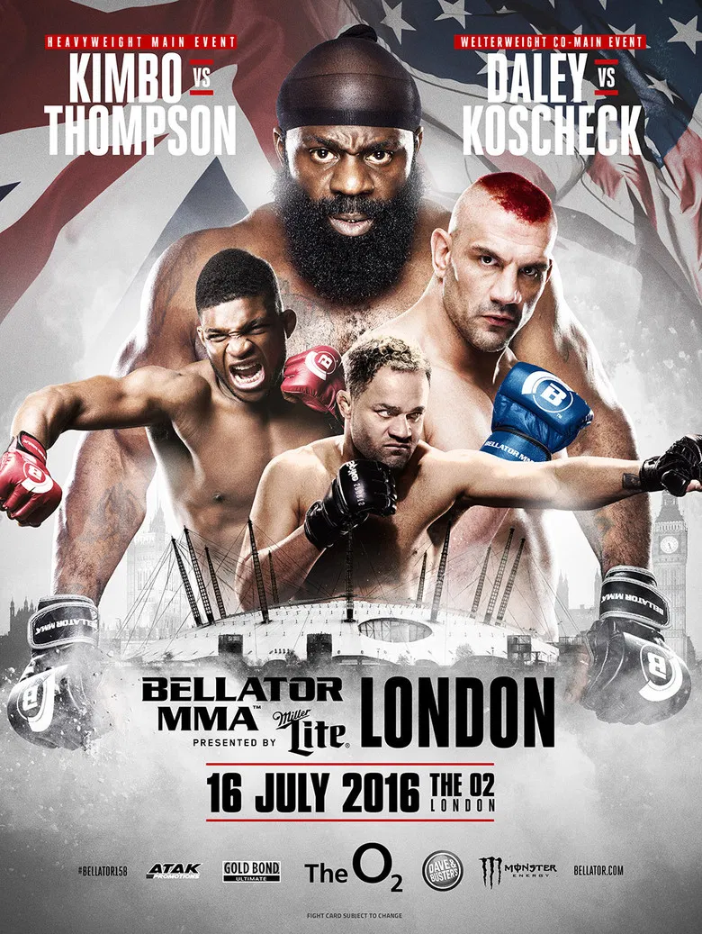 Bellator 158: London poster background