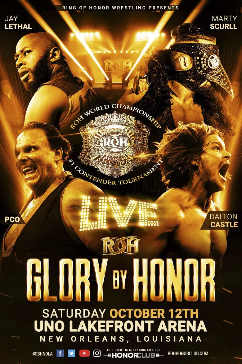 ROH: Glory By Honor XVII poster background