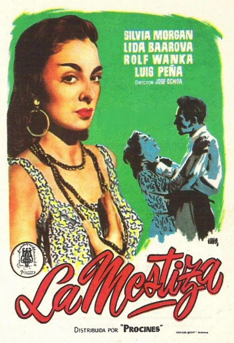 La mestiza poster background