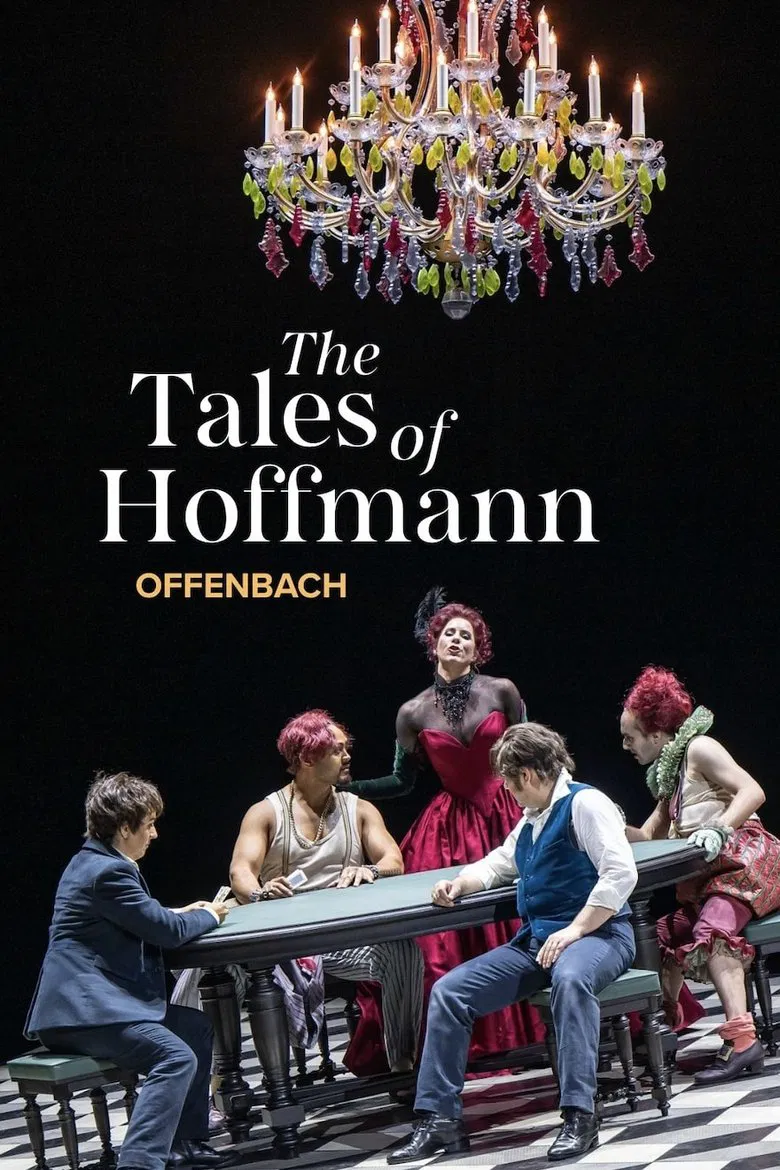 Les Contes d'Hoffmann - Opernhaus Zürich poster background