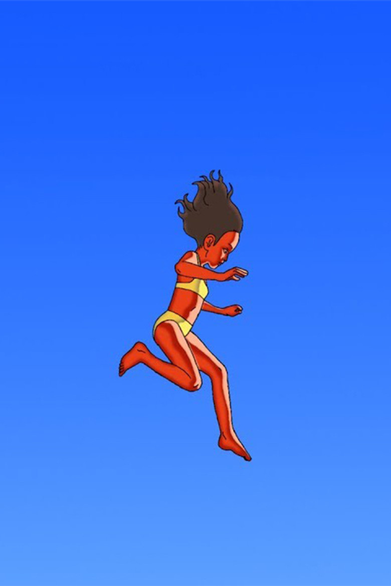 Summer Dive poster background