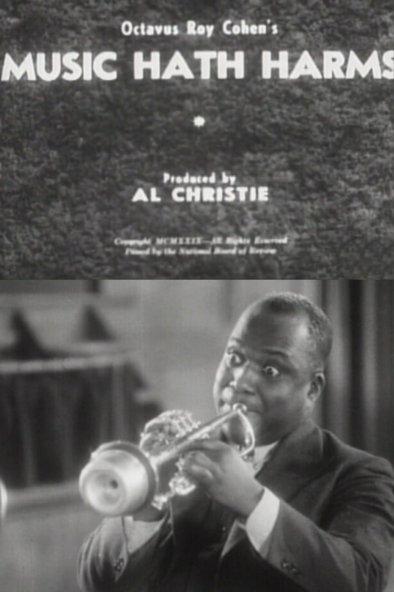 Music Hath Harms poster background