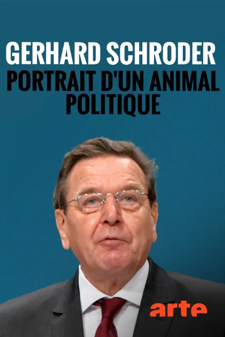 Gerhard Schröder - Schlage die Trommel poster background