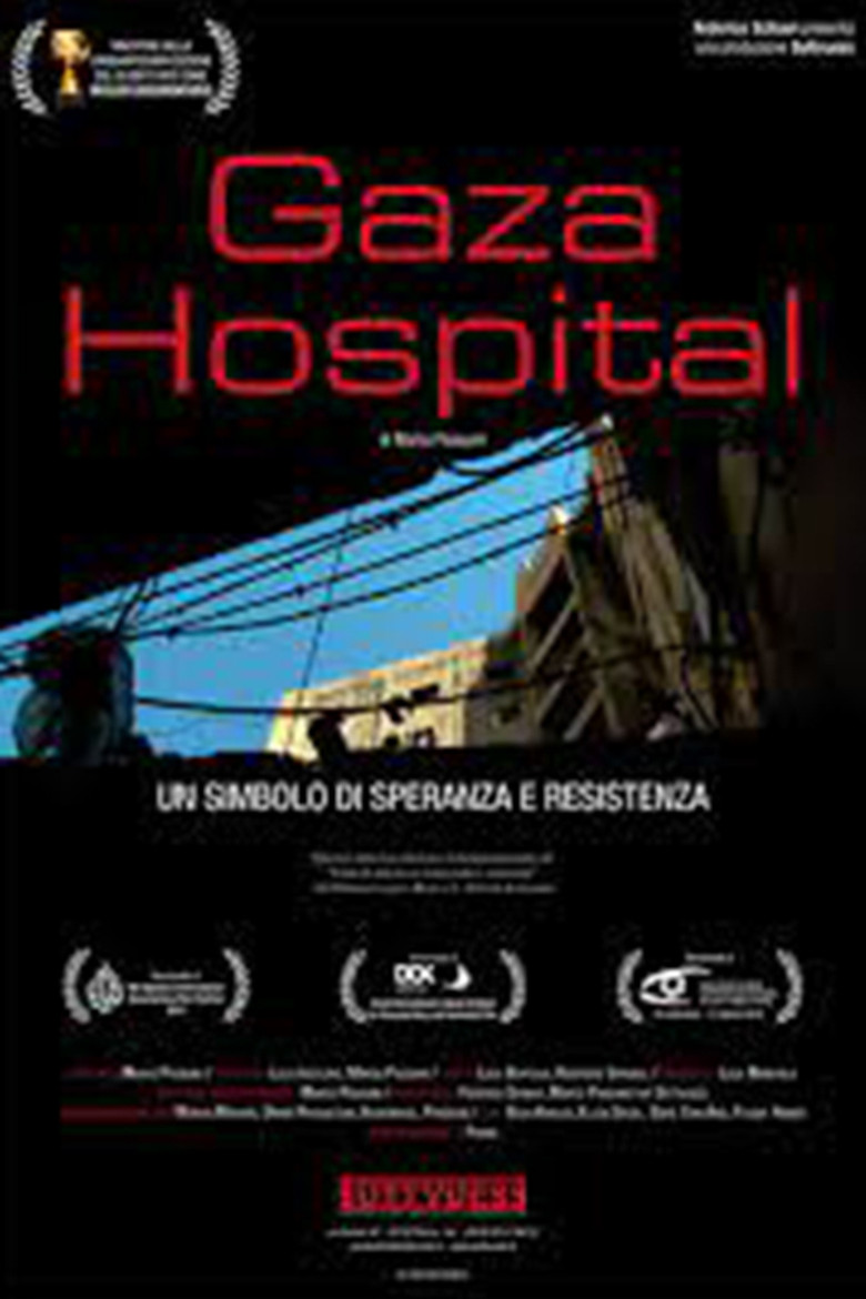 Gaza Hospital poster background
