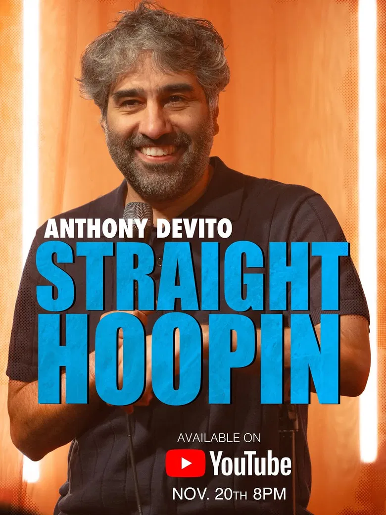 Anthony DeVito: Straight Hoopin poster background