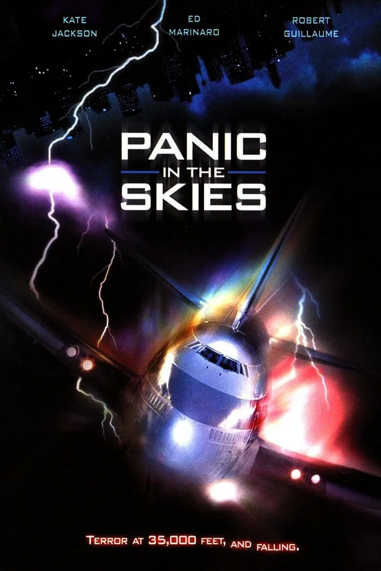 Panic in the Skies poster background