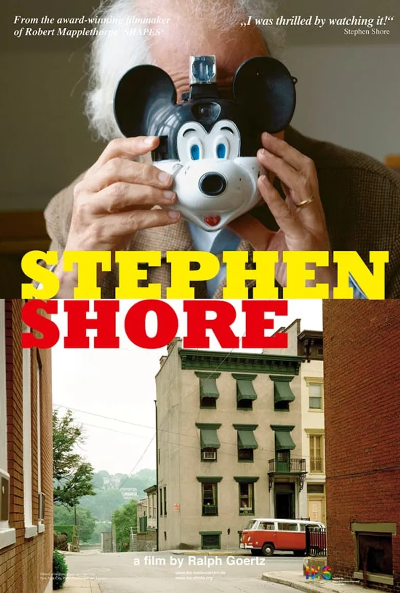 Stephen Shore poster background