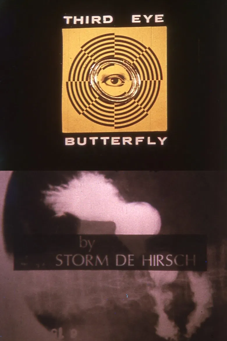 Third Eye Butterfly poster background