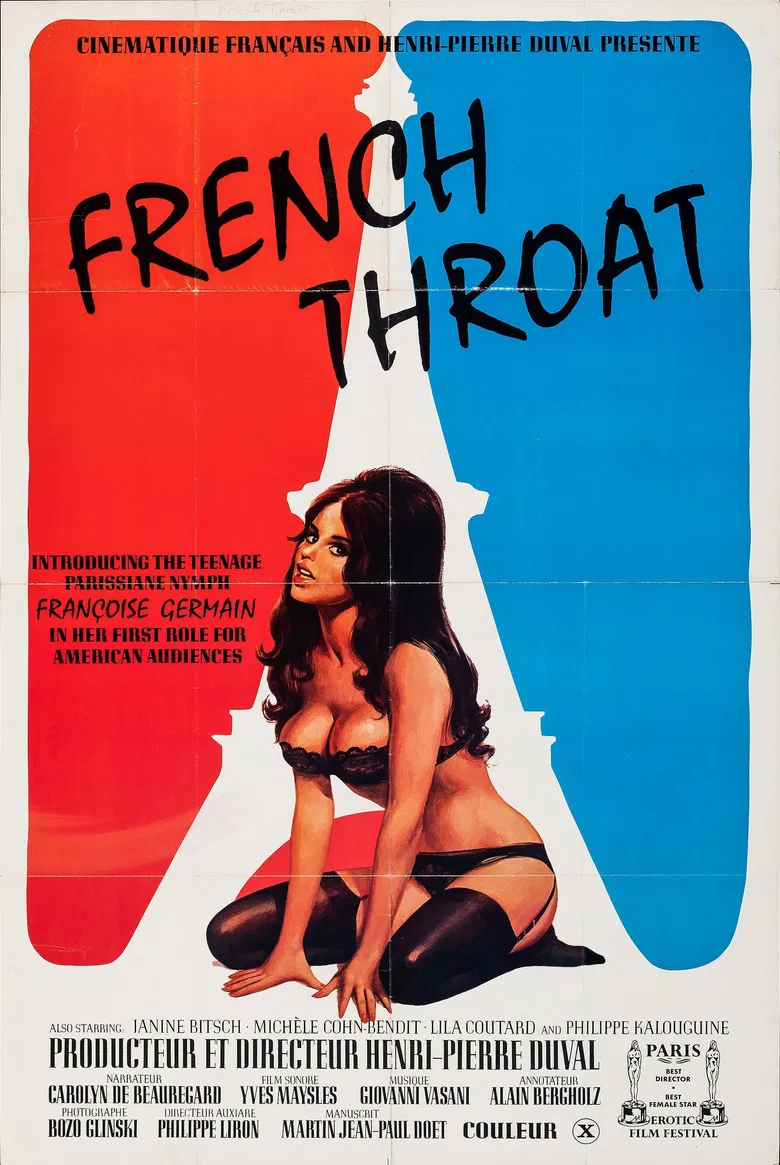 French Throat poster background