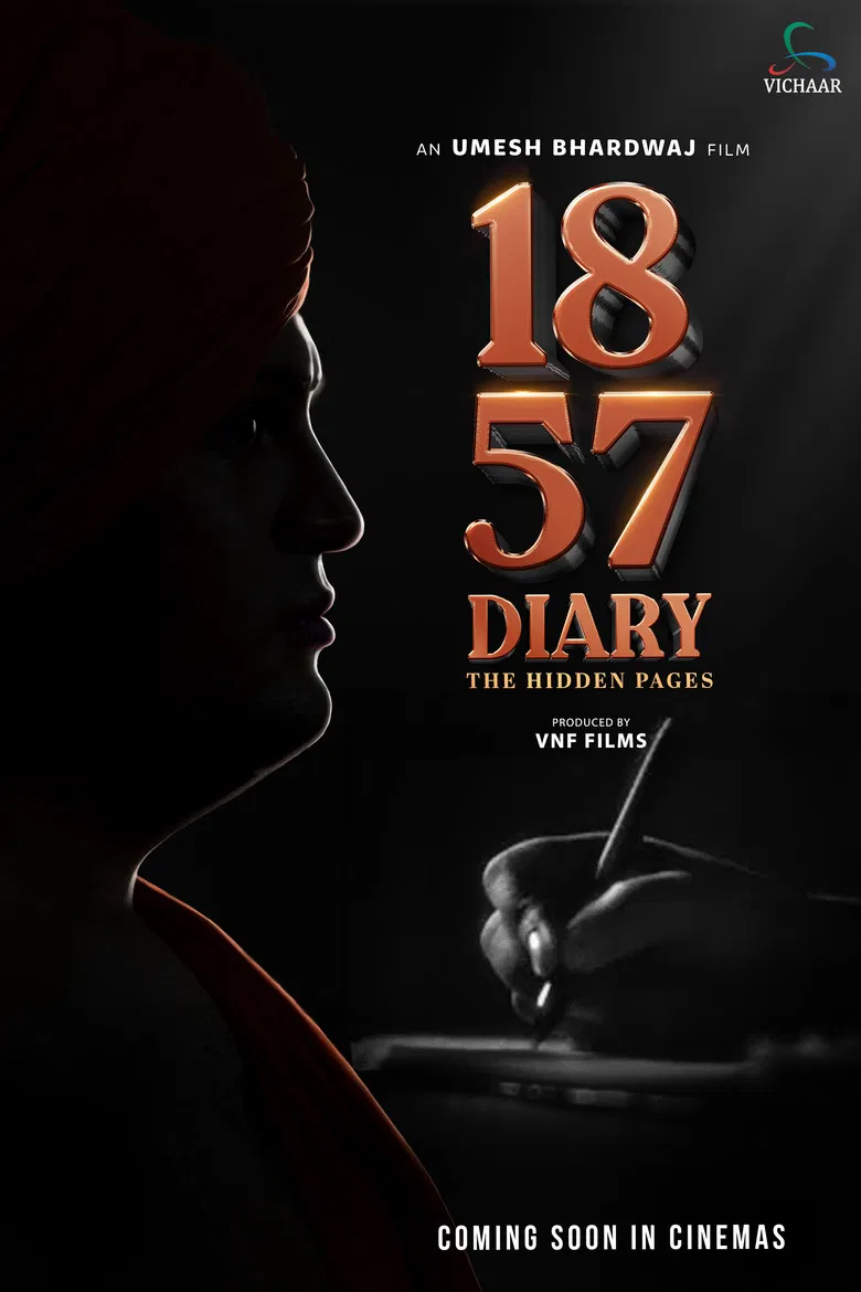 1857 Diary: The Hidden Pages poster background
