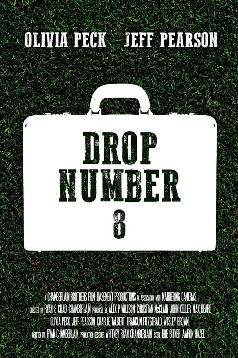 Drop Number 8 poster background