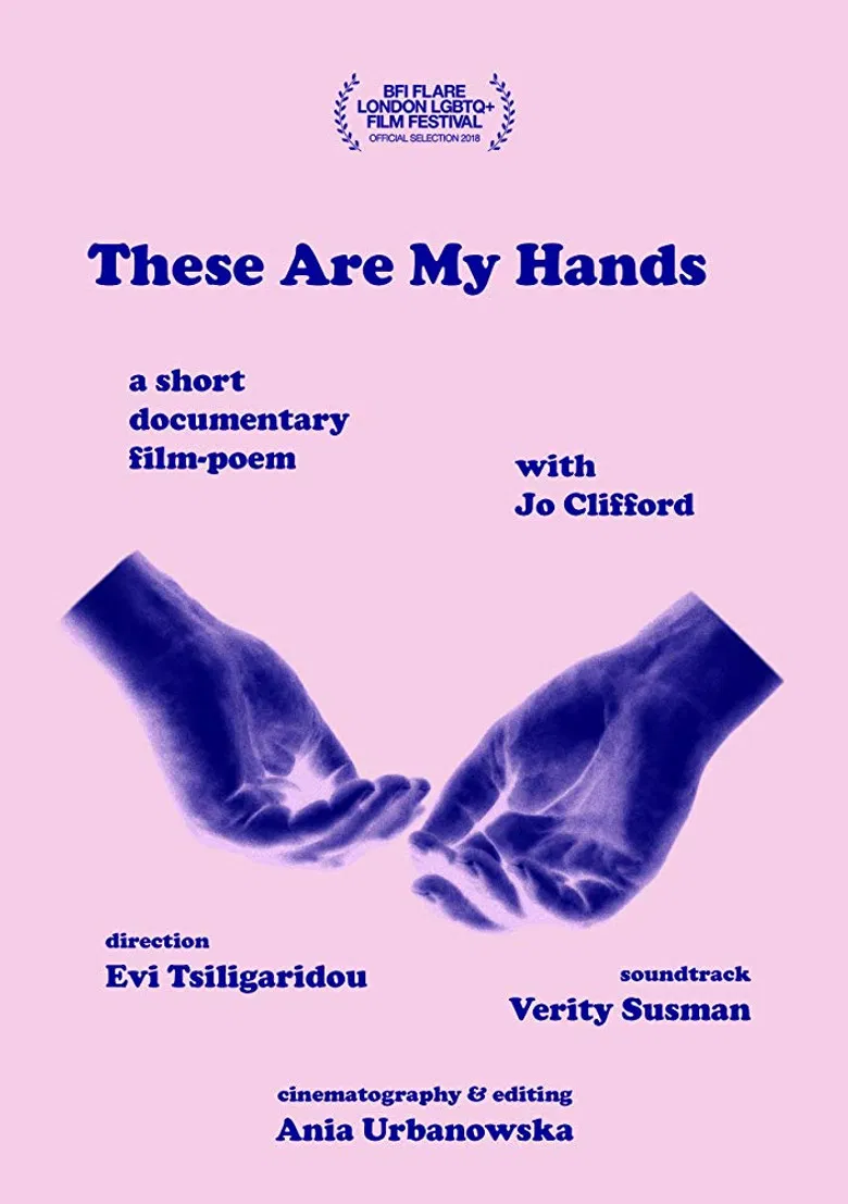These Are My Hands poster background
