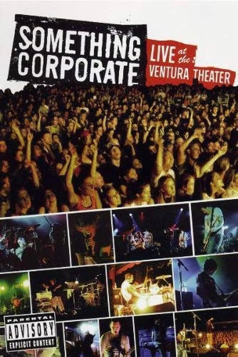 Something Corporate - Live at the Ventura Theater poster background