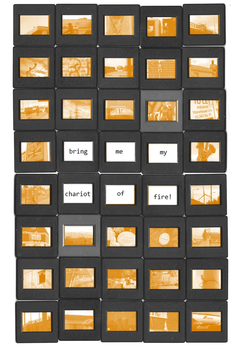 bring me my chariot of fire! poster background