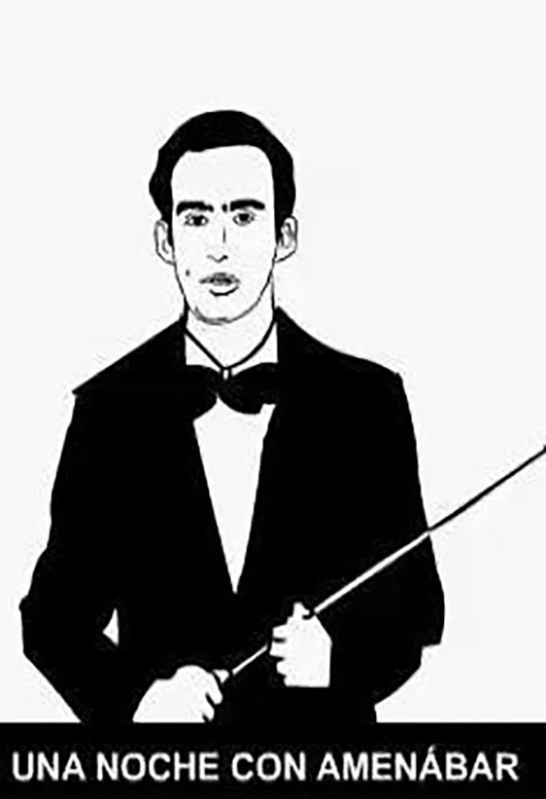 A night with Amenábar poster background