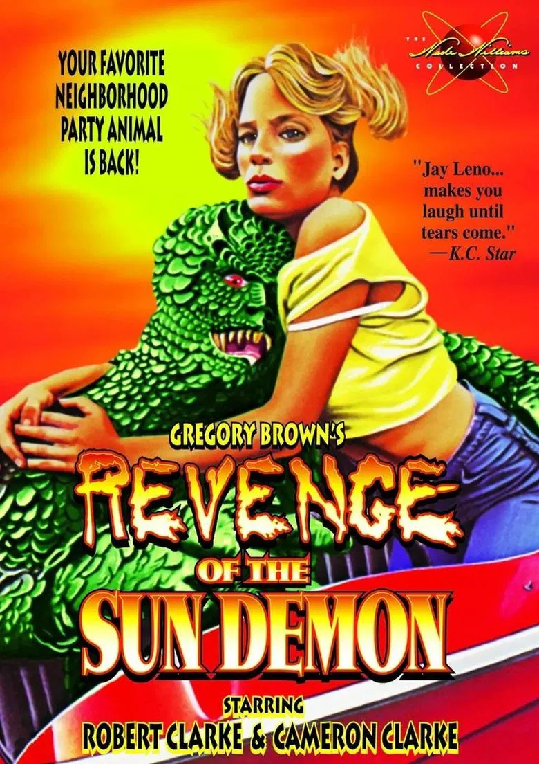 What's Up, Hideous Sun Demon poster background