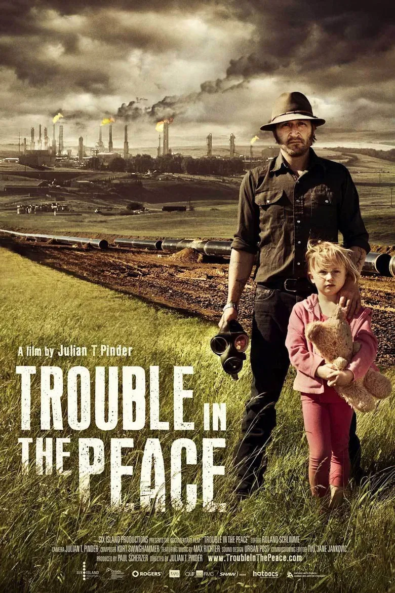 Trouble In The Peace poster background