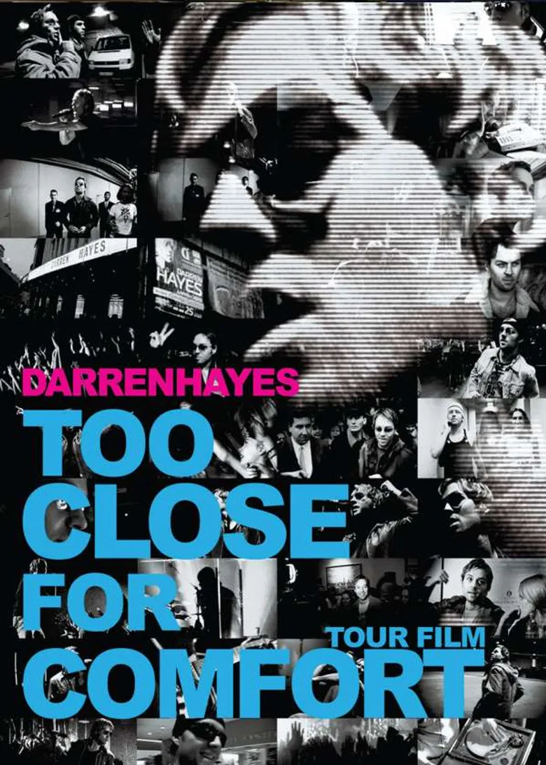 Darren Hayes: Too Close For Comfort poster background