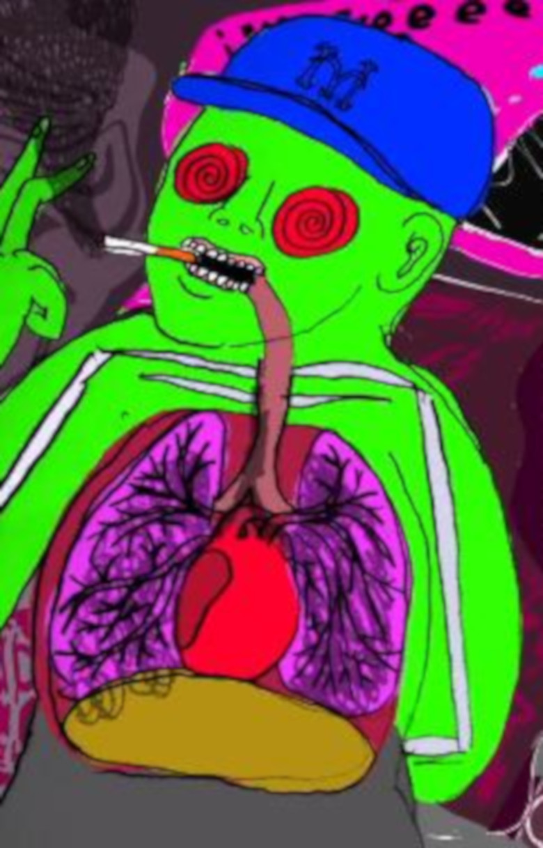 Domo Is Smoked poster background