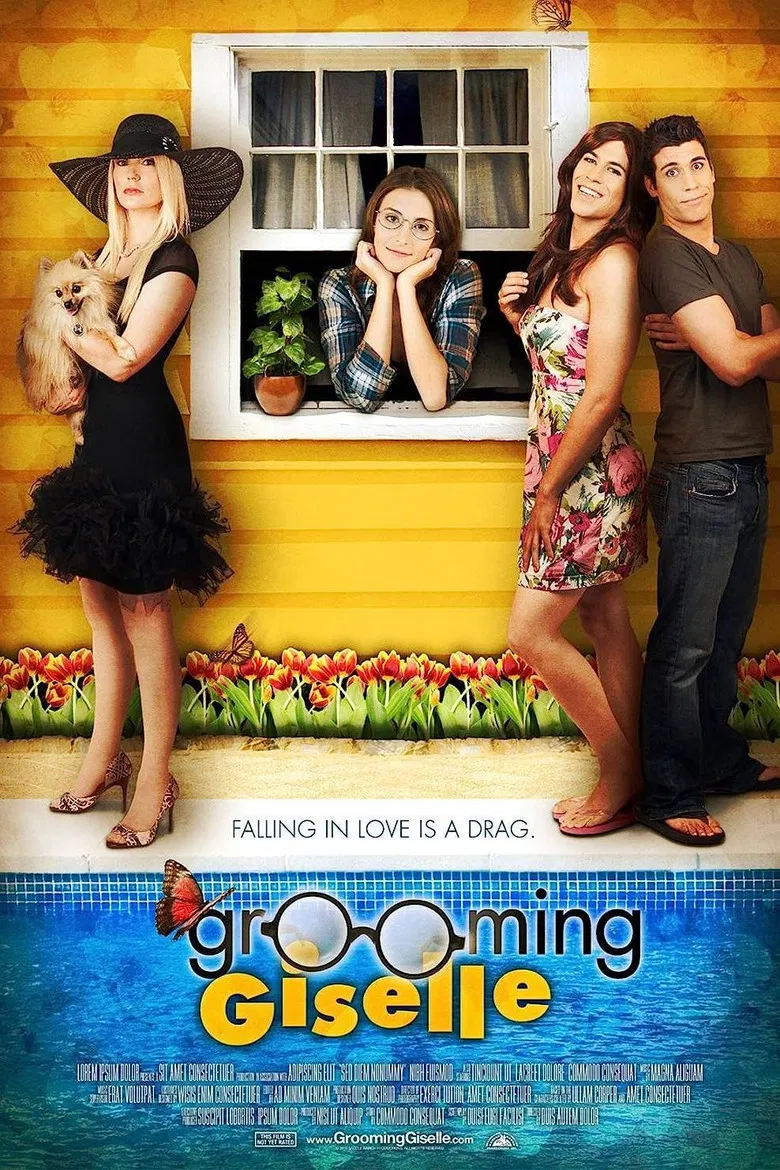 Grooming Giselle poster background